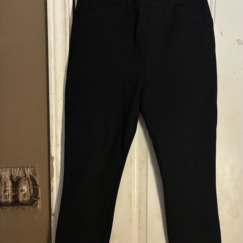 SPANX women’s black pants size small petite leggings thick